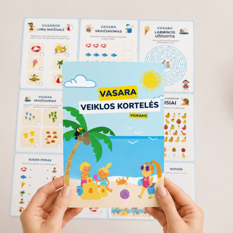 „Vasara“ – 16 edukacinių užduočių